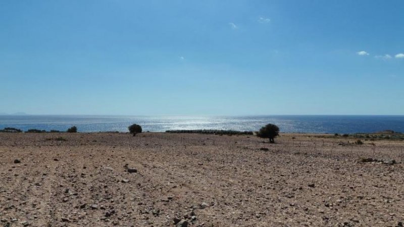 Skaloti MIT VIDEO Kreta, Skaloti: Großes Baugrundstück mit Meer- und Bergblick an der Südküste Grundstück kaufen